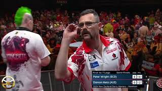 Peter Wright vs Damon Heta | Semi Finals | NZ Darts Masters 🎯