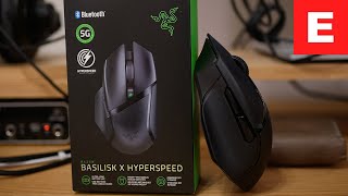 My New Mouse! Razer Basilisk X Hyperspeed (Unboxing and comparison to my old Azio GM2000)