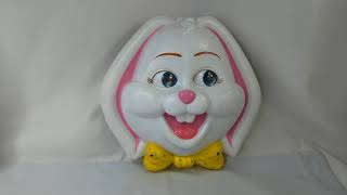 Easter Rabbit Talking Wall Hanging 10" Motion Sensor Great American Fun - See how it works