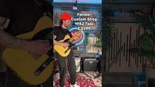 Squier Telecaster vs Fender Custom Shop Telecaster