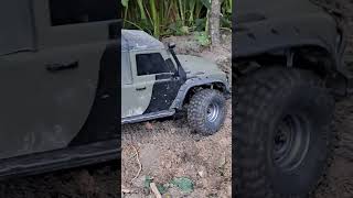 traxxas trx4 with proline tyres! awsome tyres and leave great tyre tracks! #traxxas#trx4#rcfun