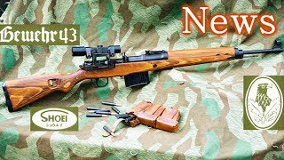 News #6 - Gewehr G43 Shoei GBB - niemiecka siła z Dalekiego Wschodu