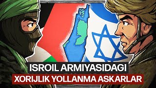 ISROIL ARMIYASIDAGI XORIJLIK YOLLANMA ASKARLAR! #falastin #isroil #yahudiylar