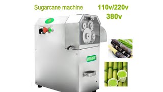 sugarcane juice machine   cane juice extractor 4-rollders cane-juice squeezer Cane juicer crusher