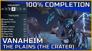 God of War Ragnarök - The Plains (Vanaheim) - 100% Completion