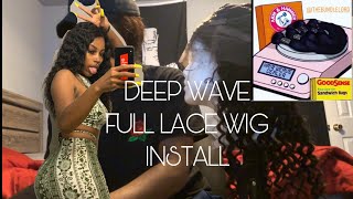 LIFE OF A BRAND AMBASSADOR | FULL LACE WIG INSTALL | THEBUNDLELORD