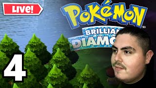 Pokemon Brilliant Diamond Lets Play/Walk Through Live Stream Part 4