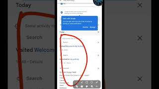 Google Apke Information ko Save karta he || My Activity ||#shorts #technology #viral