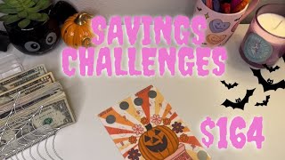 SAVINGS CHALLENGES | $164