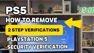 How To Remove 2 Step Verification On PSN Account PlayStation 5