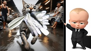 Cat stole 600 pairs of gloves from a construction site | The higher axom |