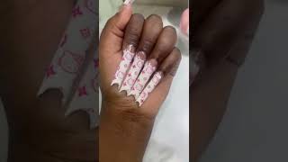 #nails Looking for the hoochiedaddies💗朗 #fyp #xybca #nailsoftiktok