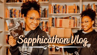 The over-dramatic sapphic classic I needed! Sapphicathon Vlog