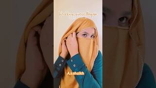 wedding hijab with niqab #hijabtutorial #viral #hijab #2024 #trending #beautiful #hijabdaily #hijabi