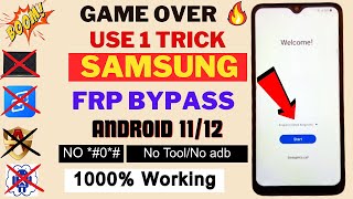 2024 New Method Update || Samsung FRP Bypass Android 11/12/13 | Samsung Phone Ka Lock Kaise Tode