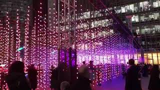 WINTER LIGHTS AT CANARY WHARF 2019