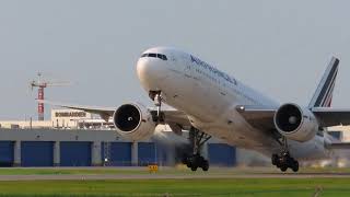 Simple Aviation - Planes takeoff | Airbus 330 and 340, Boeing 777 and 787 at [Montreal Airport]