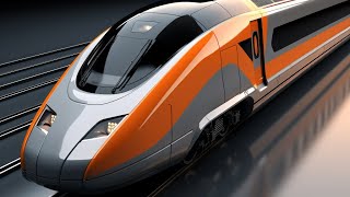 Modern High-Speed Train, Bullet-Train, Maglev Train Design Concepts for Railway Organizations