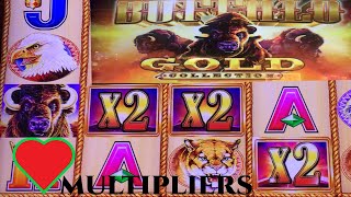 BUFFALO GOLD 🌄3 MULTIPLIERS🌄 STARTS NICE ⚡3 BONUS⚡ RUN!🔥🔥🔥