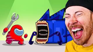 FUNNIEST MINI CREWMATE VS SHIN SONIC TAPES (Funny Animation)