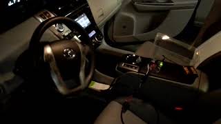 Prius Steering Hack, remote driving with phone demo