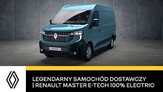 legendarny samochód dostawczy | Renault Master E-Tech 100% electric