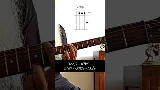 1625 Chord Substitution | The Guitarbaba | #shorts