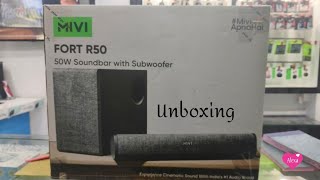 Mivi 50W Home Theater Unboxing"ALEXA"ANBU MOBILES#unboxing