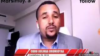 Haasaya obboo lamaa magarsaa ilaalchisee yaadaa obbo jawar Mohamed