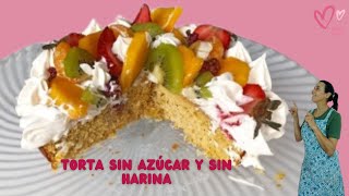 COMO hacer TORTA PARA DIABETICOS, rica, fácil,😋 una locura de sabores!