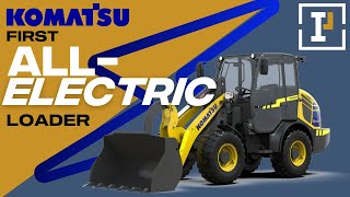 Komatsu Unveils All-Electric Loader at Bauma 2022