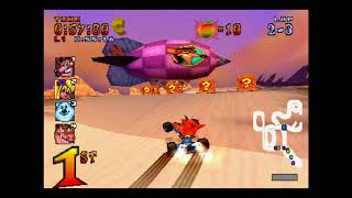 Crash Team Racing (Aug 5, 1999 prototype) - Glacier Park & Citadel City [PART 3]