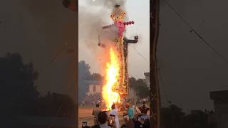 ravan dehan #dussehra #festival #dussehraravan #diwali #ravandahan #rawandahan #vlog   Lanka dhish