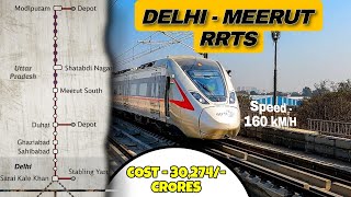 Delhi-Meerut RRTS Latest Update | India's First Semi - High Speed Corridor | NCRTC