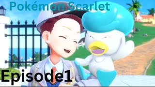 Pokémon Scarlet Episode1 Meeting the director