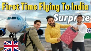 WE ARE FINALLY FLYING TO INDIA | Dalvit's First Time Visiting India #vlog