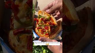 Trying Domino's New Pizza| Videshi Hot Sauce| #viral #shorts