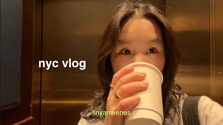 a week in my life (vlog 87): a snowy week in nyc ❄️