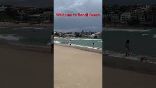 Welcome to Bondi beach