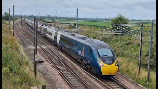 Trains at Quintinshill & Birkbeck Viaduct, Tebay