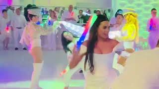 White Miami Party with UTP's AWESOME LED DRUMS