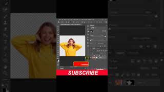 Remove background in Photoshop  in 1 click #shorts #shortsviral #photoshop #viral #shortvideo