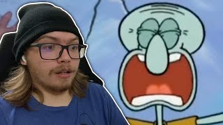 CALM DOWN, SQUIDWARD! | YTP: Testicle Vision [REACTION]