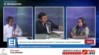 Américo Gonza en Entrevista en Radio Nacional - 2023-03-01