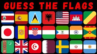 Guess the Countries Flags in 5 second - Flags QUIZ