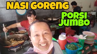 Makan Siang Nasi Goreng & Capcay Porsi Jumbo || Vlog #37