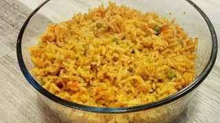 Arroz Rojo - Authentic Mexican Rice Recipe ( In English )