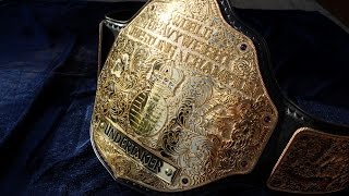 Textured WWE Style Real Big Gold