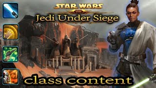 Jedi Under Siege: PUB side class & cut content