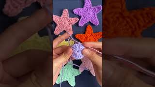 EASY CROCHET TUTORIAL STAR APPLIQUE